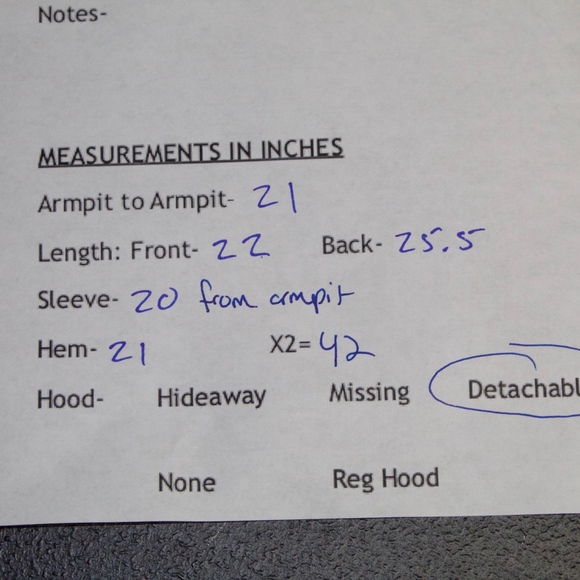 LL Bean Winter Jacket Coat Size S Teal Blue Parka - Picture 8 of 8